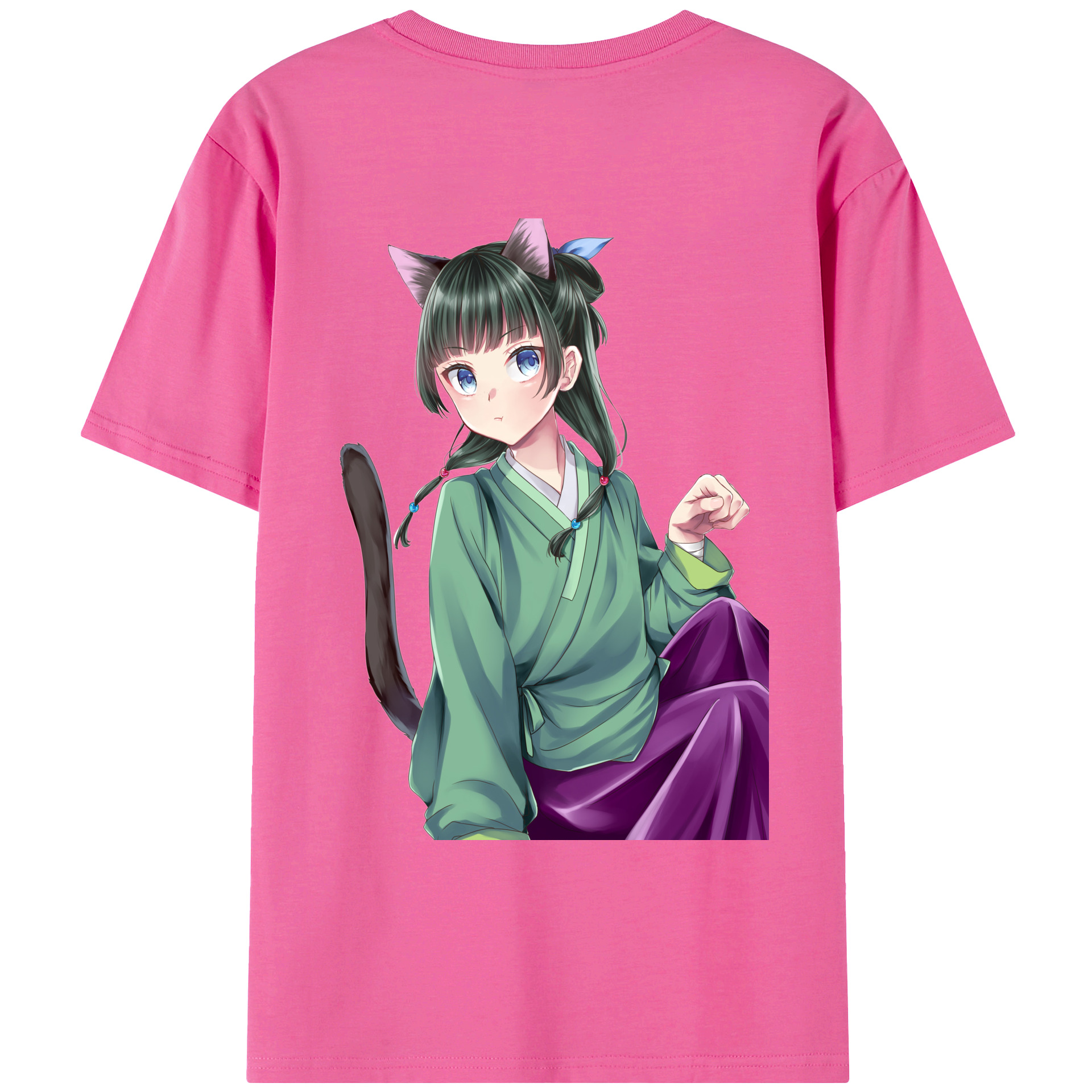 （画像用） 薬屋のひとりごと The Apothecary Diaries レディース半袖Tシャツ(バックプリント)